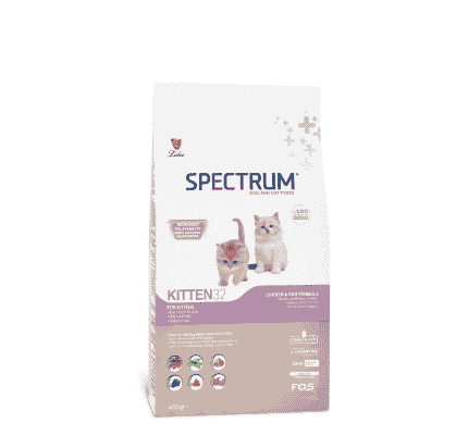 سبيكتروم طعام للكيتن بالدجاج و الارز 400 جرام