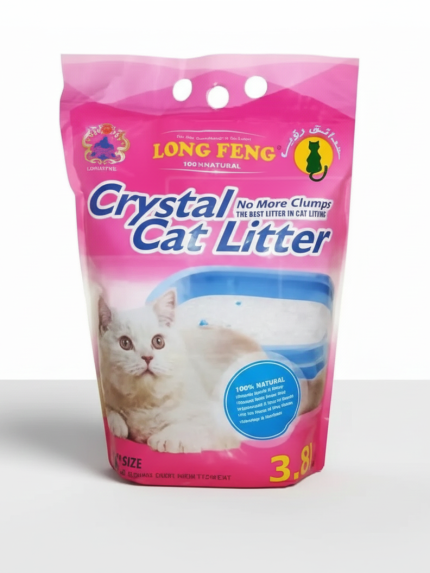 لونغ فنغ رمل كرستال للقطط 3.8 لتر