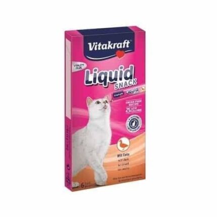 فيتاكرافت غذاء تكميلي على شكل وجبة سائلة للقطط بنكهة لحم البط -6*15غ