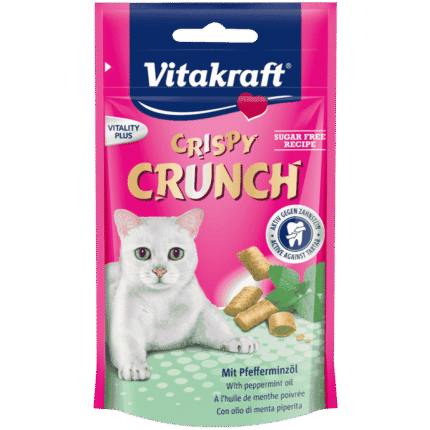 فيتا كرافت قطع مقرمشة للقطط بالنعناع ، 60 غم