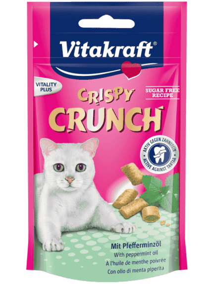 فيتا كرافت قطع مقرمشة للقطط بالنعناع ، 60 غم
