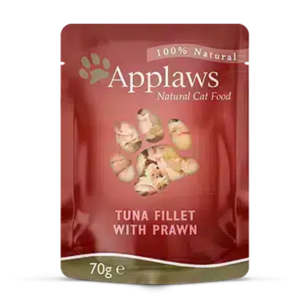 Applaws wet food Tuna Fillet With Prawn 70g