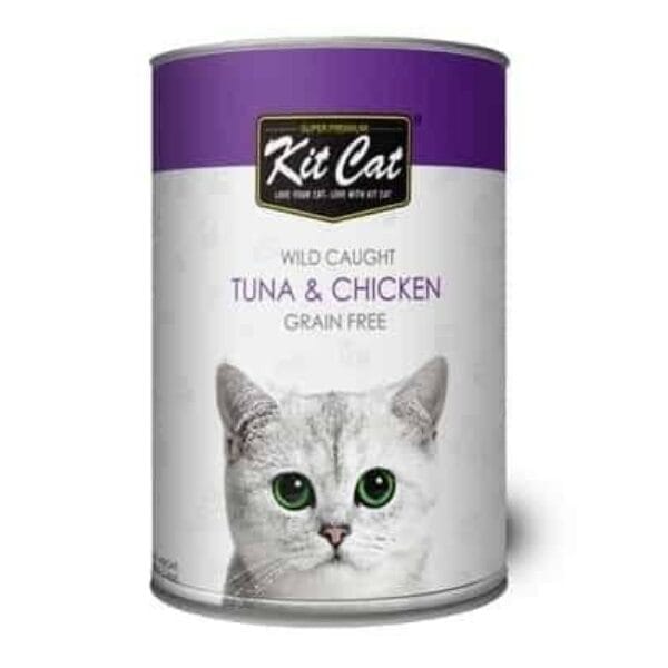 Kit Cat Wild Caught Tuna & Chicken 400g