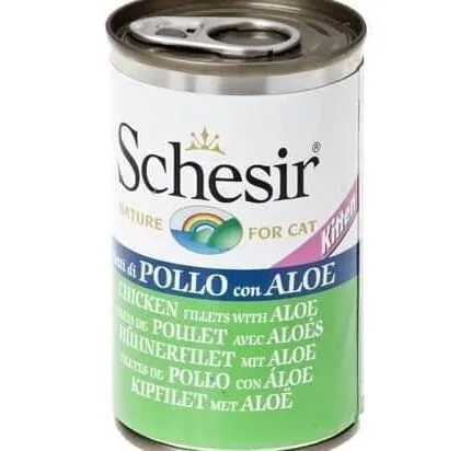 شيزر طعام رطب للقطط الصغيرة بالدجاج مع بالصبار 140غ