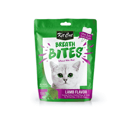 كت كات بريث بايتس مكافآت للقطط للعناية بالاسنان بلحم الضان 60غ