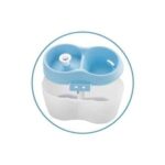 ⁦نافورة شرب مياه إلكترونية للقطط بفلتر وخاصية العناية بالاسنان 2 لتر⁩ - الصورة ⁦2⁩