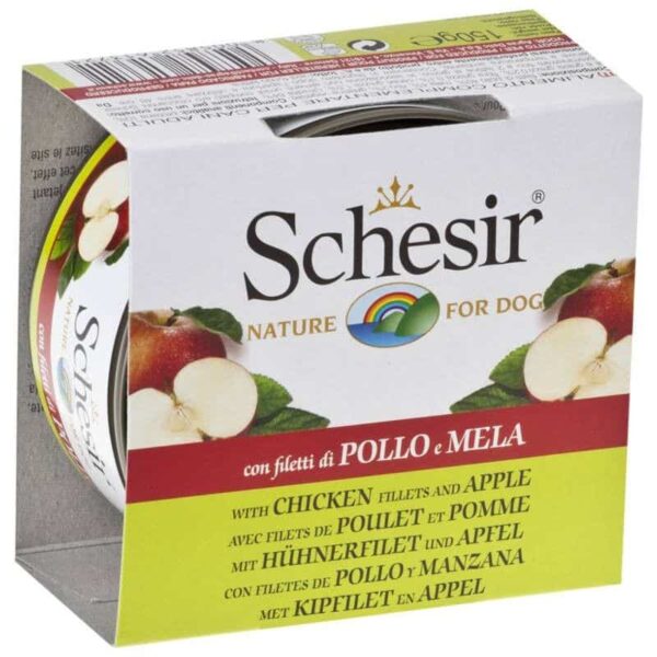 Schesir Jelly Apple Chicken, 150g