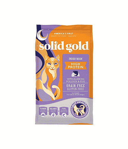 سولد قولد طعام جاف للقطط بالألاسكا بولوك والبيض عالي البروتين1.36 كغ