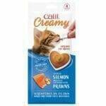 Cat It treat for cats with salmon and shrimp flavor 4 x 10 grams