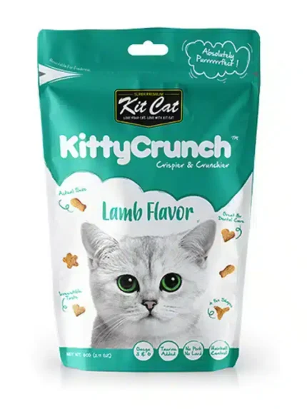 كت كات كيتي كرنش اظرف مكافآت بنكهة لحم الشاة 60غ