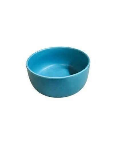 صحن طعام للقطط من السيراميك كبير