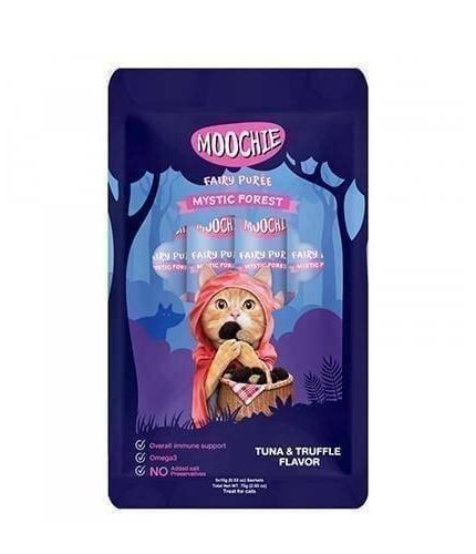 موتشي مكافاة كريمية للقطط بالتونة والفقع 5×15جرام