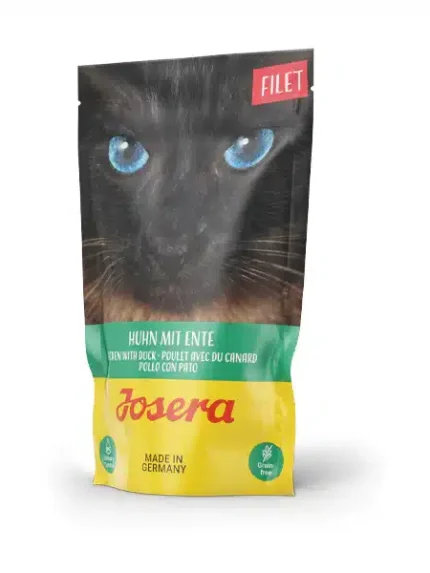 جوسيرا فيليه طعام رطب للقطط الدجاج مع البط
