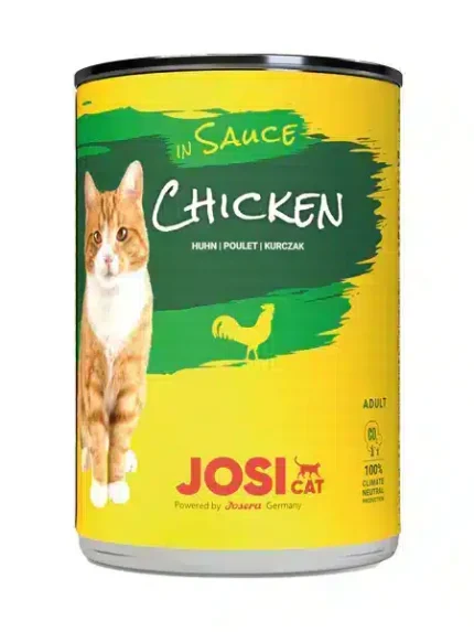 جوسي كات معلبات طعام رطب للقطط بالدجاج في صلصة