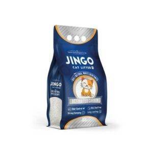 Jingo litter for cats with the scent of Active Carbon 10 liters