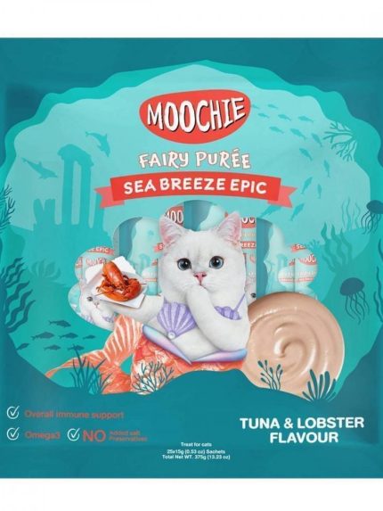 موتشي مكافآت للقطط بالتونا وسرطان البحر 15x25 جرام