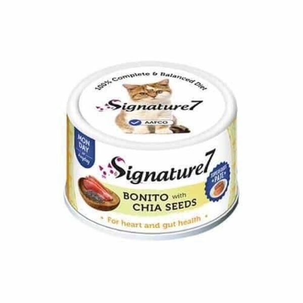 Signature7 Wet Cat Food with Chicken and Chia Seeds 80 g