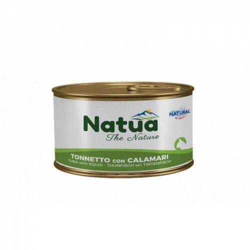 Natua Wet food cat Tuna with squi 85g