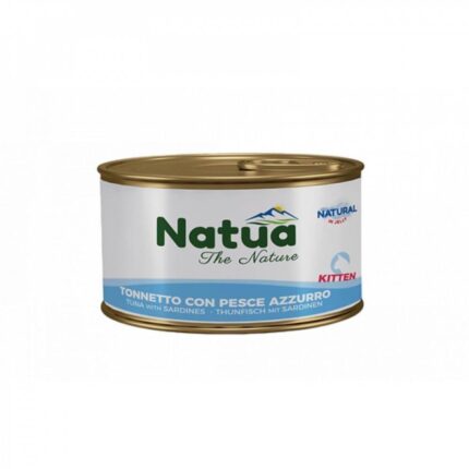 ناتوا طعام رطب للقطط الصغيرة التونة مع السردين 85 جرام