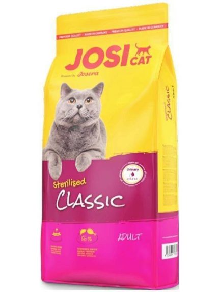 وسي كات طعام جاف للقطط المعقمة البالغة بنكهة الدجاج 18 كج