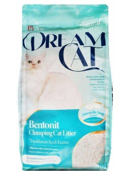 دريم كات رمل للقطط برائحة الصابون 20 لتر
