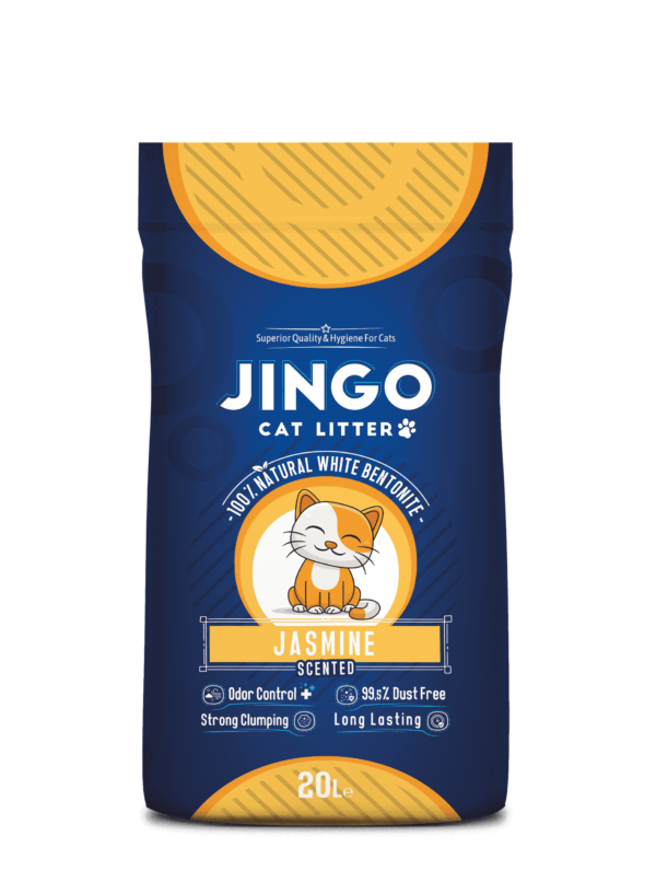 Jingo Jasmine Scented Cat Litter 20 Liter