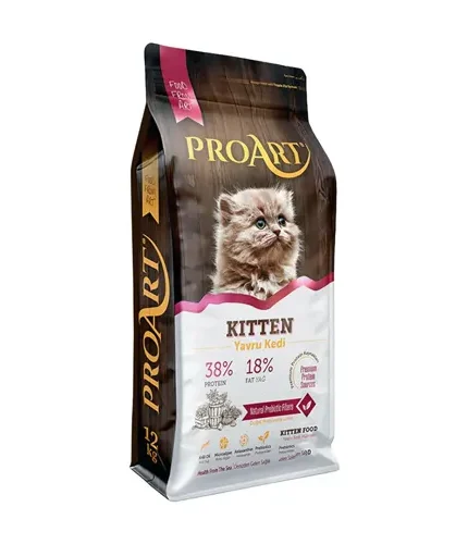 برو آرت طعام جاف للقطط الصغيرة بطعم الدجاج 15 كج