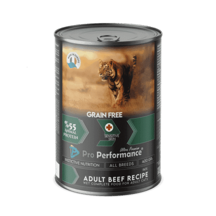 برو برفورمنس طعام رطب للقطط البالغة بطعم اللحم البقري 400 جرام