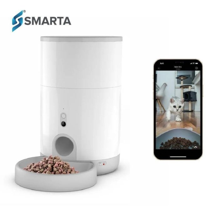 ⁦اسمارت هوم جهاز لتقديم الاكل للقطط والكلاب يعمل بالواي فاي⁩ - الصورة ⁦3⁩