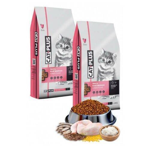 CatPlus Dry food for kittens with chicken and anchovy 15 kg