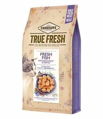 كارنيلوف ترو فريش طعام جاف للقطط المعقمة بالسمك 1.8 كج