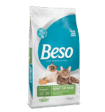 بيسو طعام جاف للقطط البالغة بالدجاج والارز 15 كجم