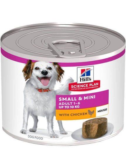 هيلز طعام رطب للكلاب الصغيرة والبالغة من 1 الى 6 سنوات بالدجاج 200 جرام