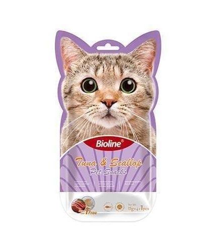 بيولاين مكافأت للقطط بالتونا و سكلوب