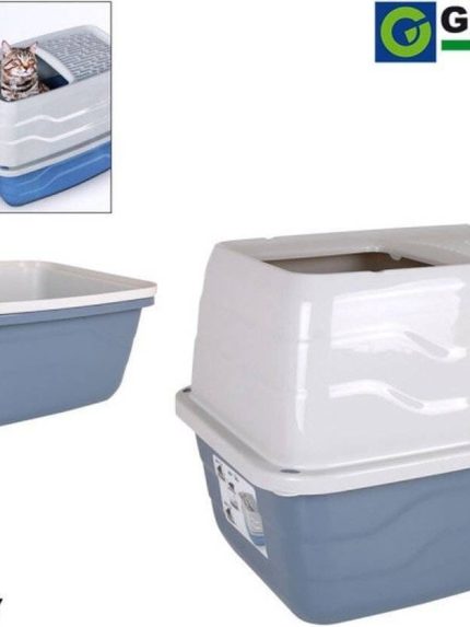 صحن فضلات مغلق للقطط