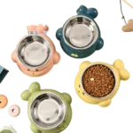 صحن طعام للقطط حجم صغير