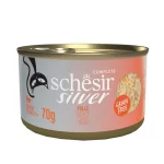 SCHESIR SILVER SENIOR CAT, CHICKEN IN BROTH 70G