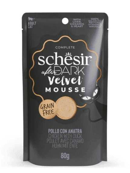 شيزير أظرف موس فيلفت الدجاج والبط للقطط 80 غ