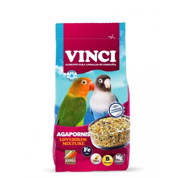 VINCI COMIDA PAJAROS AGAPORNIS 1 KG.