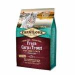 Carnilove Fresh Carp & Trout for Adult Cats - Sterilised 6kg