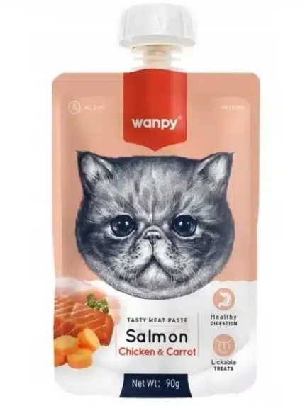 وانبي مكافات للقطط بنكهة التونا وسمك القد 5×14 جرام