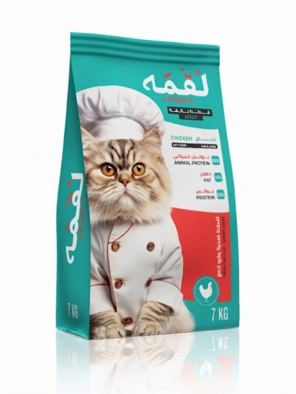 لقمه طعام جاف للقطط البالغة بالدجاج 7 كيلو