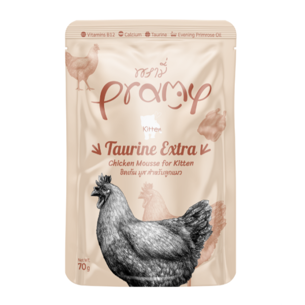 Pramy wet food for kittens (kitten) with chicken 70 grams