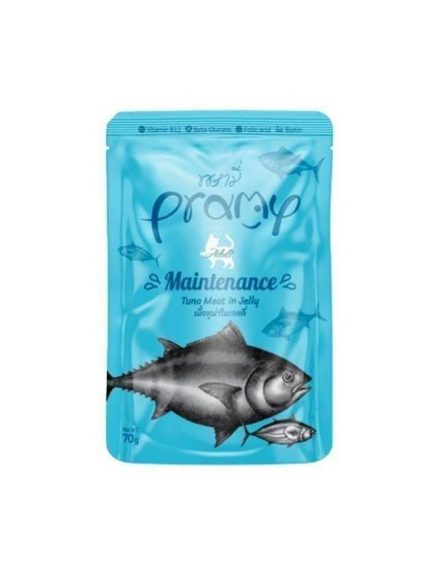 برامي طعام رطب للقطط البالغة بالتونة في الجيلي 70 جرام