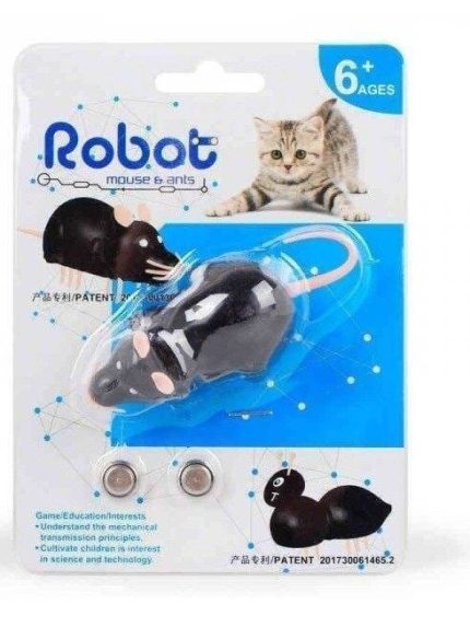 لعبة للقطط علي شكل فار متحرك