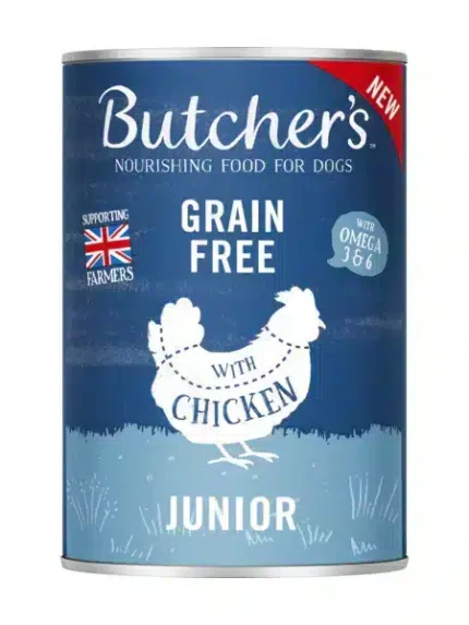 بوتشرز طعام رطب للكلاب الصغيره قطع الدجاج في جيلي 400 جرام