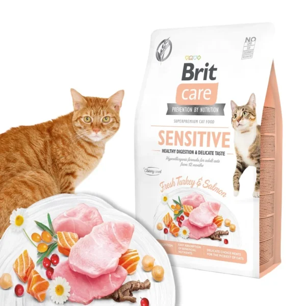 BRIT CARE CAT Grain-free SENSITIVE 2kg