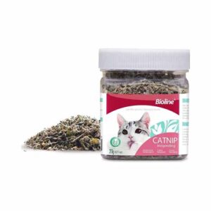 Bioline Organic Premium Catnip - Safe for Cats Use on Cat Toys 20g