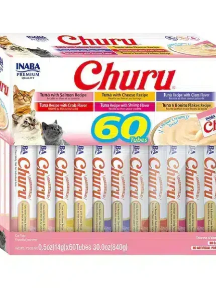 تشورو تونا ومأكوالت بحرية متنوع 60 ظرف × 14غ