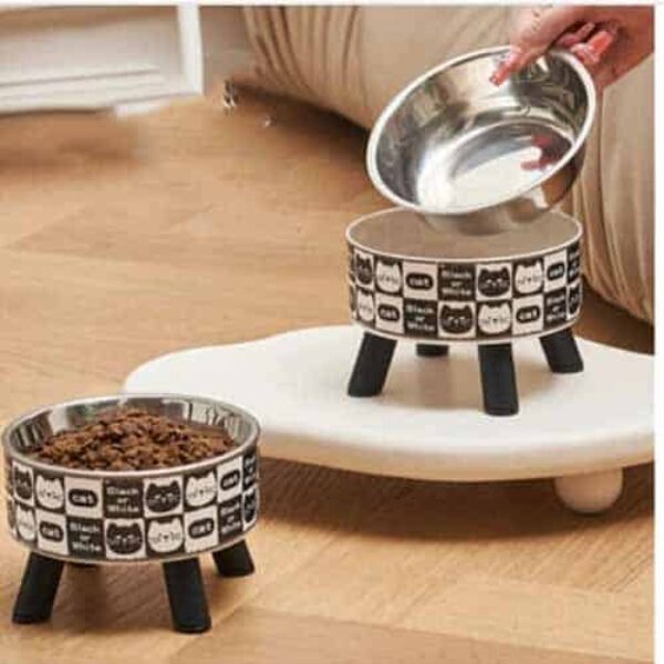 Cat food bowl